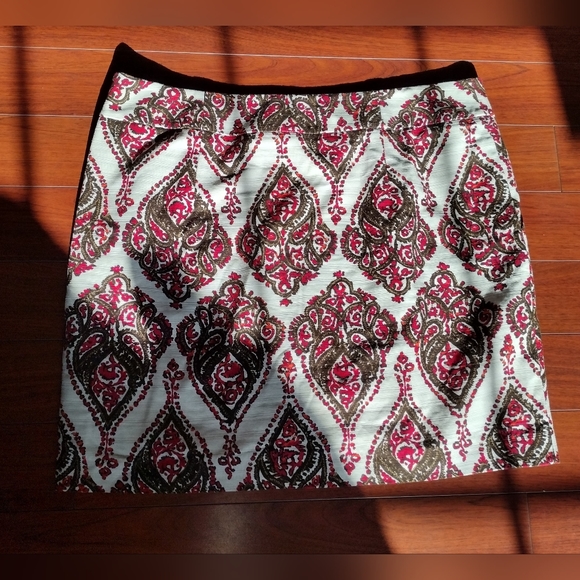 Merona Red A Line Skirt Sz 16 NWOT - Picture 2 of 8